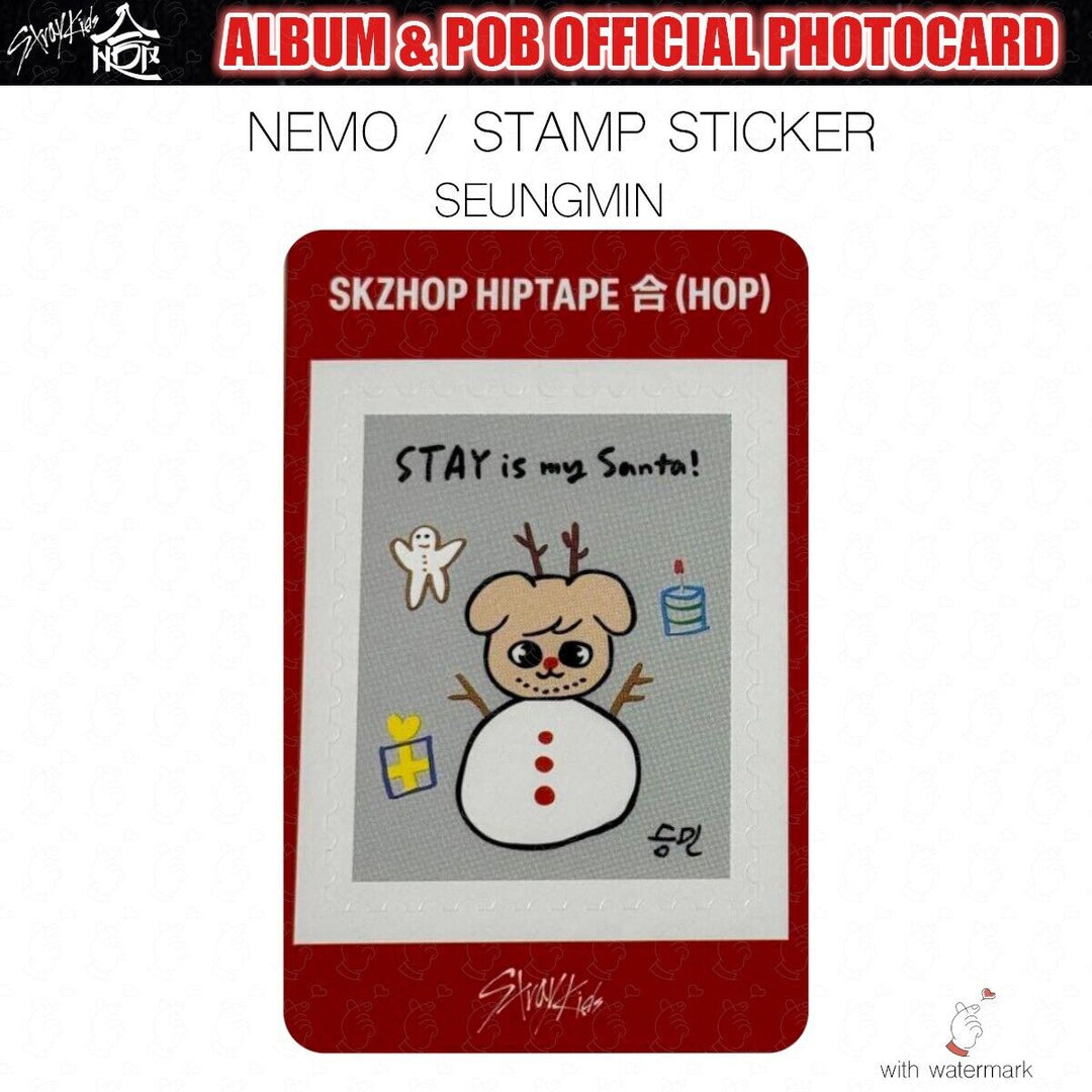 STRAY KIDS SKZHOP HIPTAPE 合 HOP ALBUM PHOTO CARD JAPAN POB LUCKY DRAW