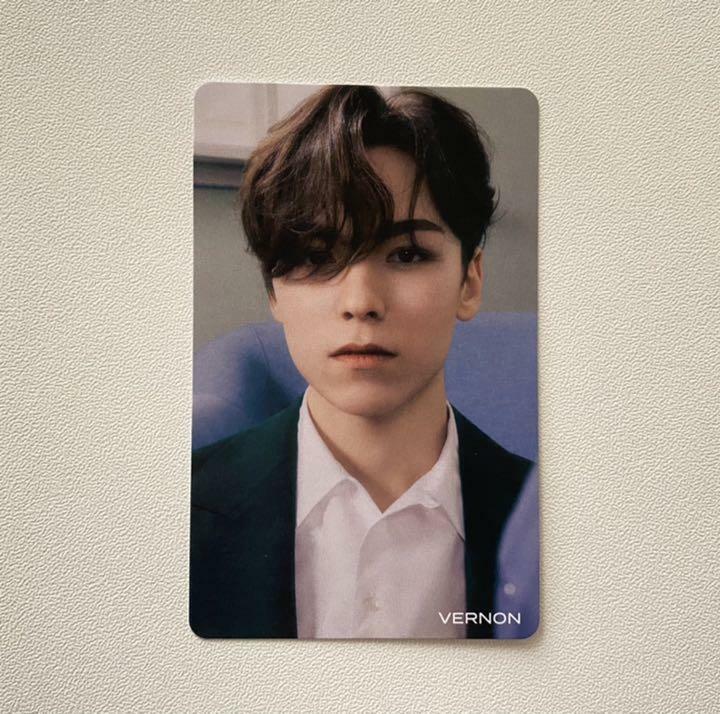 SEVENTEEN Vernon Official Photo card HITORIJANAI A B C D Normal CARAT PC