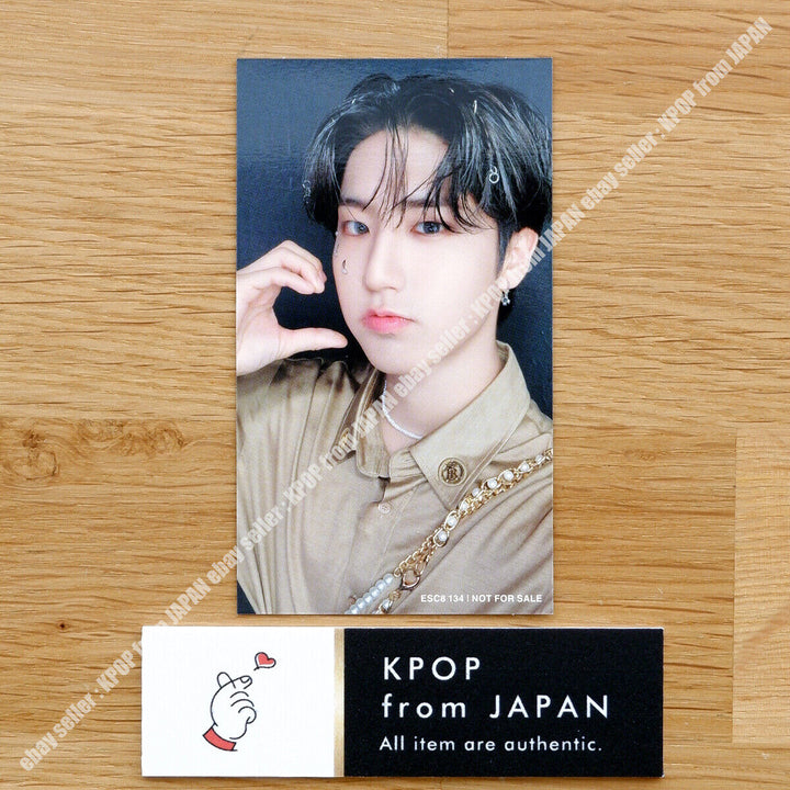 Han Stray Kids THE SOUND Tarjeta fotográfica oficial JAPAN POB FC Fanclub Tarjeta fotográfica PC 