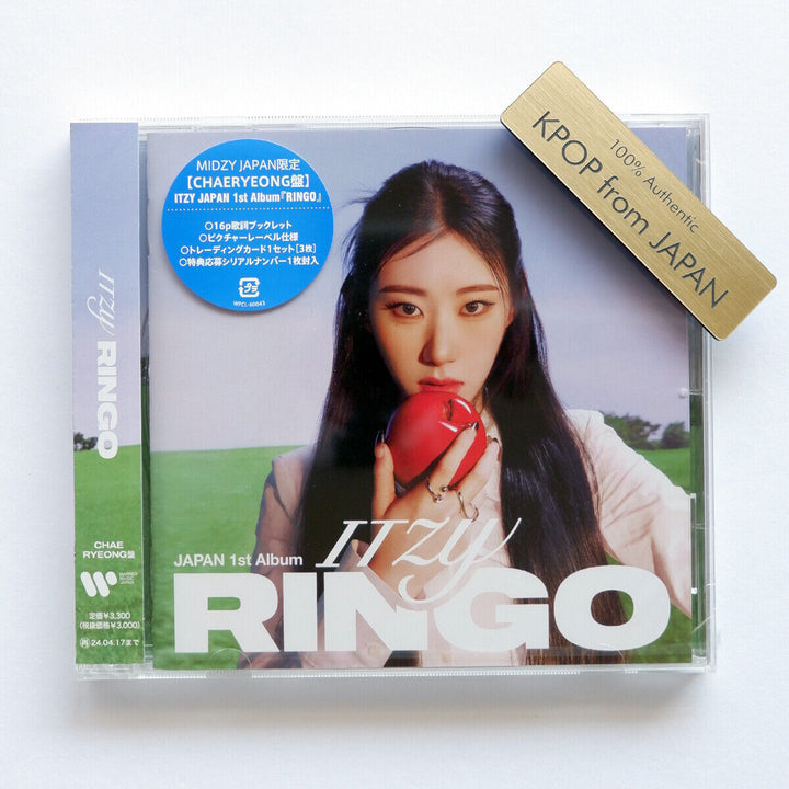 ITZY RINGO MIDZY JAPAN ver. ÁLBUM Yeji Yuna Lia Ryujin Chaeryeong 