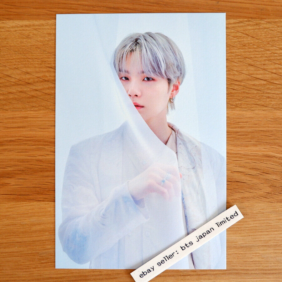 BTS SUGA PROOF Tarjeta fotográfica oficial Estándar Compacto Fan club Holograma PC 