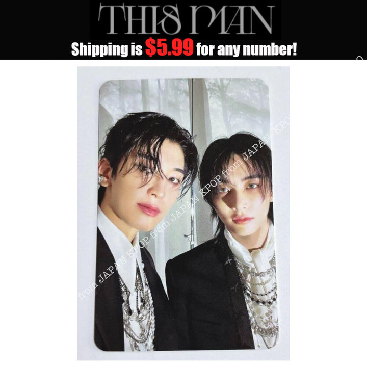 JEONGHAN X WONWOO THIS MAN Standard KIT Weverse Deluxe Enclosed Photocard JxW