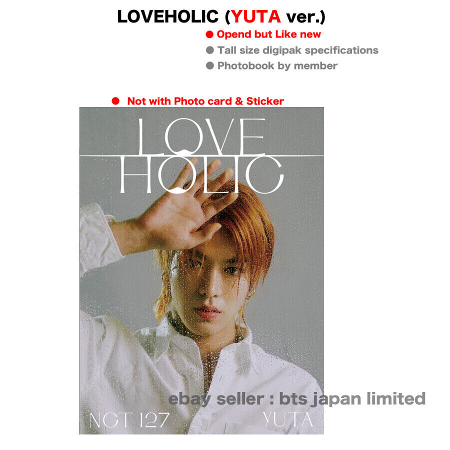 NCT 127 LOVEHOLIC Not with Photocard & Sticker TAEYONG HAECHAN JAEHYUN