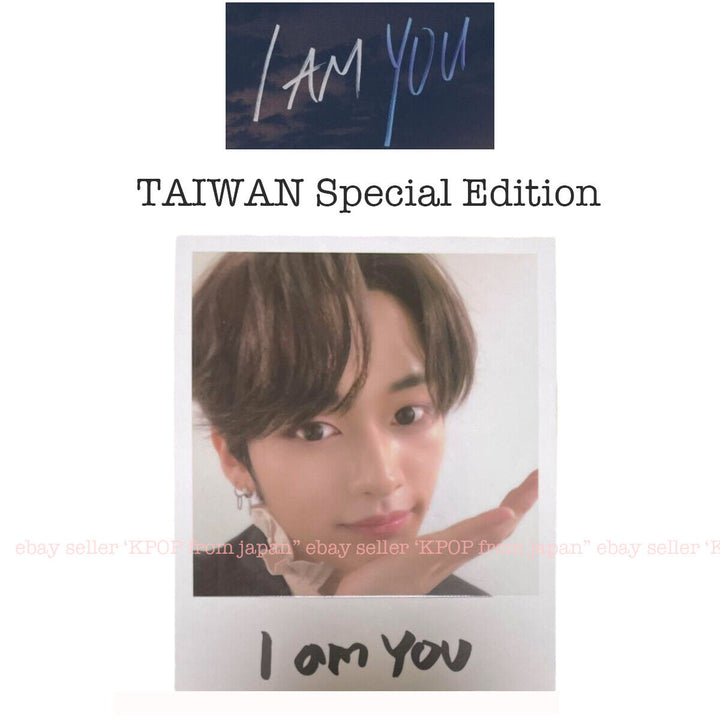 Stray kids I am YOU Taiwan Edition Polaroid Photocard Hyunjin Felix Lee Know