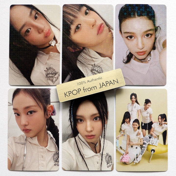 NewJEANS GetUp Weverse Japan POB Photocard MINJI HANNI DANIELLE HAERIN HYEIN