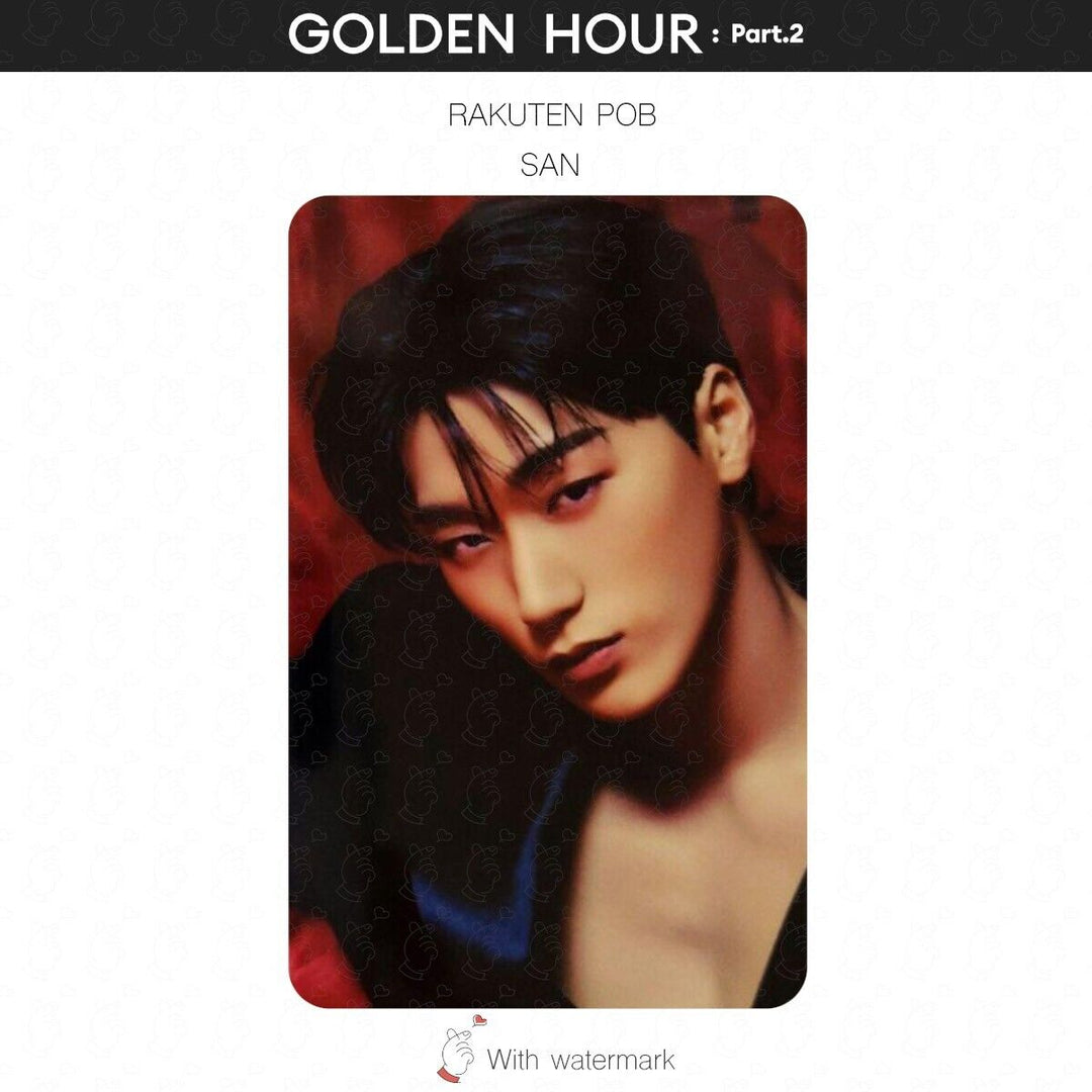 ATEEZ GOLDEN HOUR Part.2 JAPAN STORE BENEFIT POB PHOTOCARD JPFC UMS HMV pt2