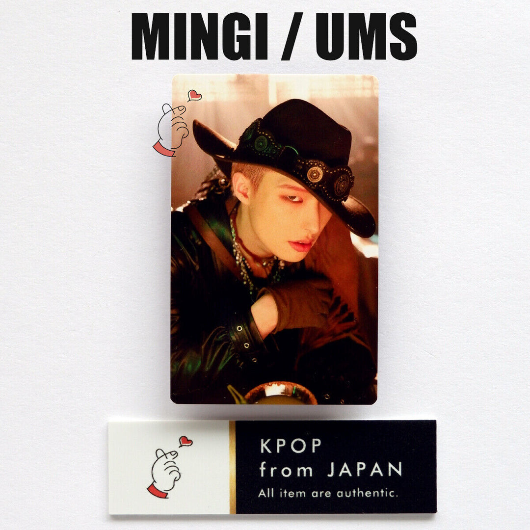 MINGI ATEEZ THE WORLD EP.2:OUTLAW POB Tarjeta fotográfica del sorteo Rakuten UMS Japón 