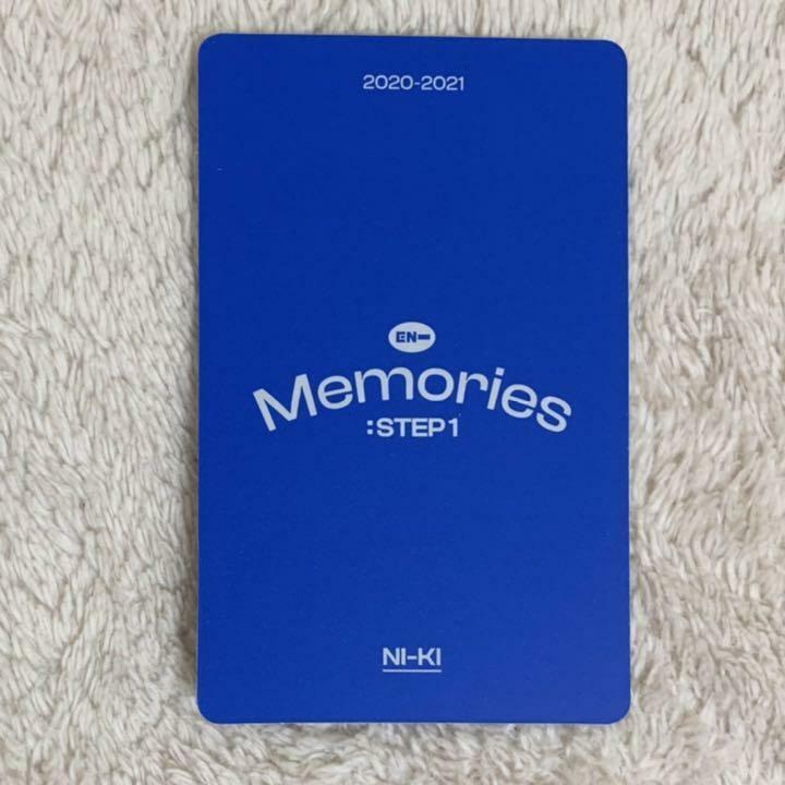 ENHYPEN NI-KI Memories : Step 1 Official Photocard DVD DIGI CODE POM