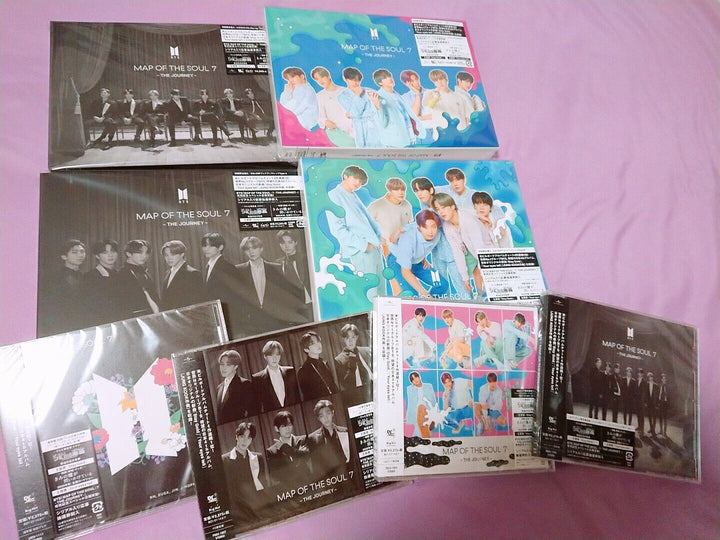 BTS MAP OF THE SOUL : 7   THE JOURNEY  8 CDs FANCLUB A.B.C.D.Normal.Universal