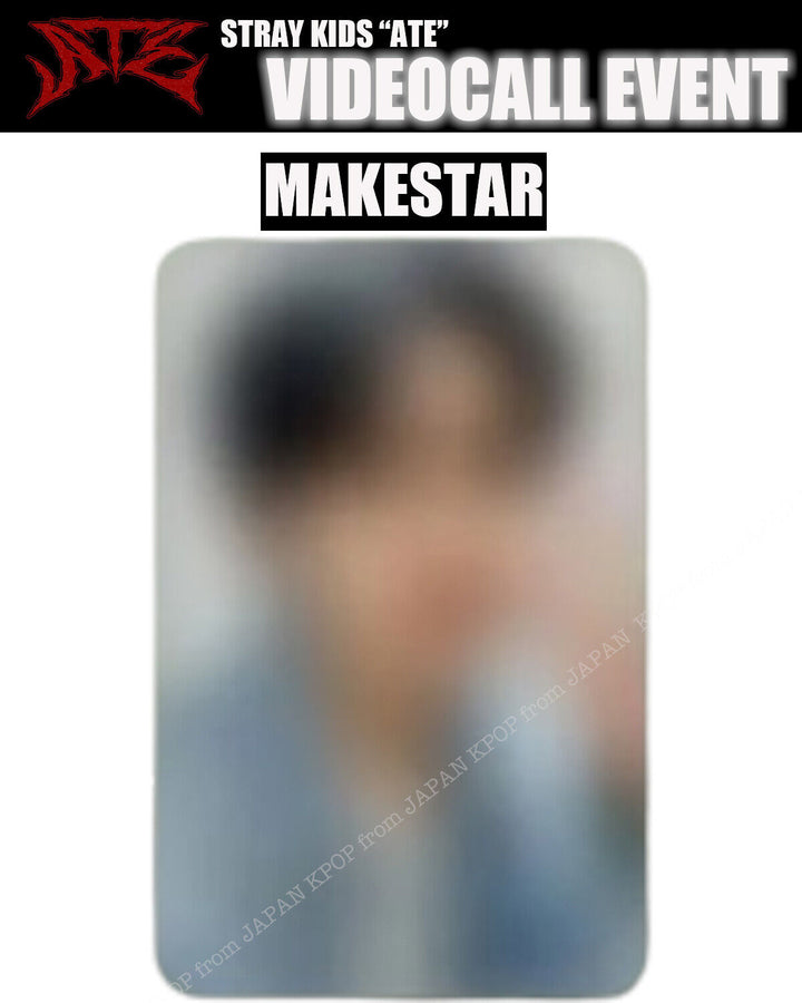 PRE STRAY KIDS MAKESTAR MMT VlDEO CALL EVENT OFFICIAL PHOTOCARD MAKE STAR