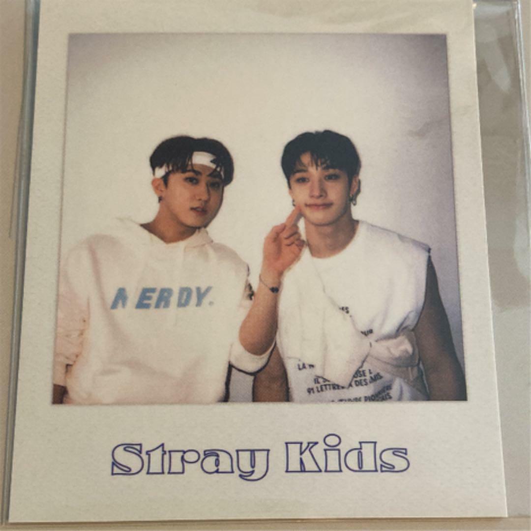 Stray Kids Bang chan Season's Greeting 2022 Official POB Polaroid Photocard SKZ