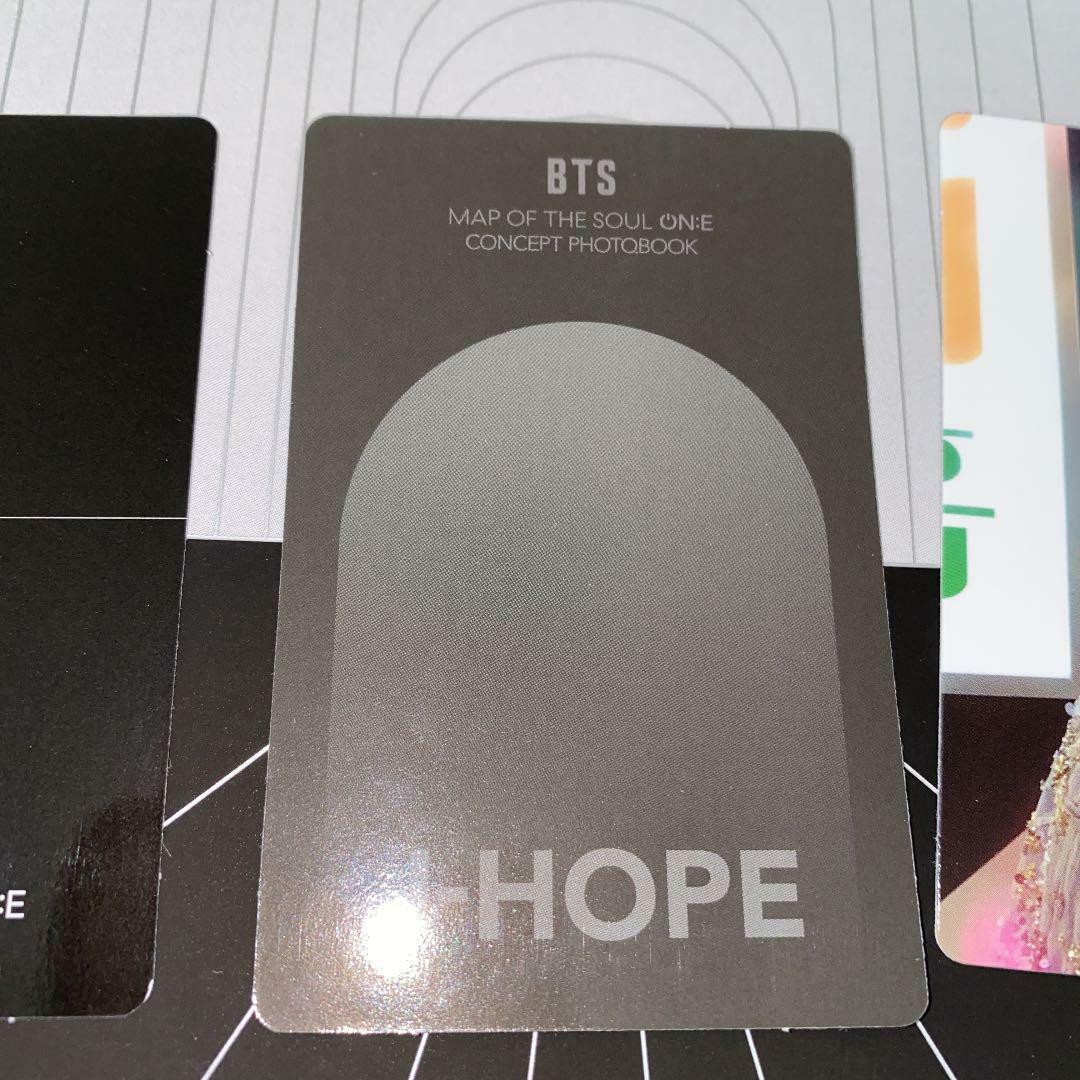 BTS J-HOPE CLUE ROUTE HOLOGRAM MAP OF THE SOUL MOS ONE CONCEPT BOOK Photo card