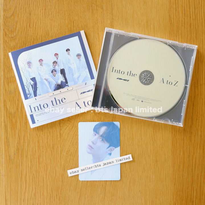 ATEEZ Into the A to Z Álbum original 1CD + Set de tarjetas fotográficas oficiales 