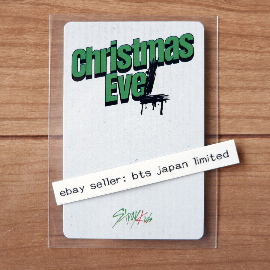 Stray Kids Changbin Christmas EveL Official Photocard CONCEPT GLITTER POB PC