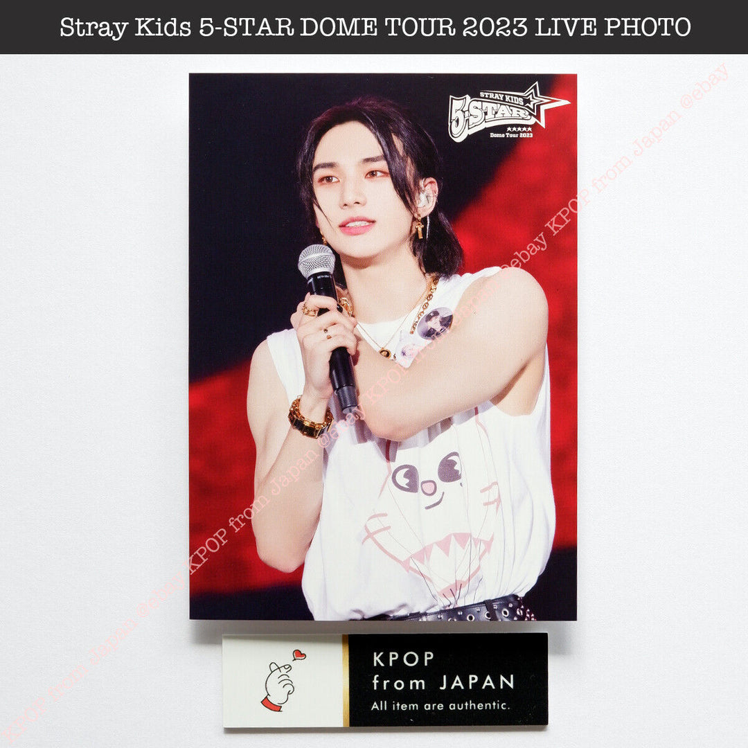 Stray Kids 5-STAR DOME TOUR 2023 LIVE Photo Photocard Bang chan Lee know Hyunjin