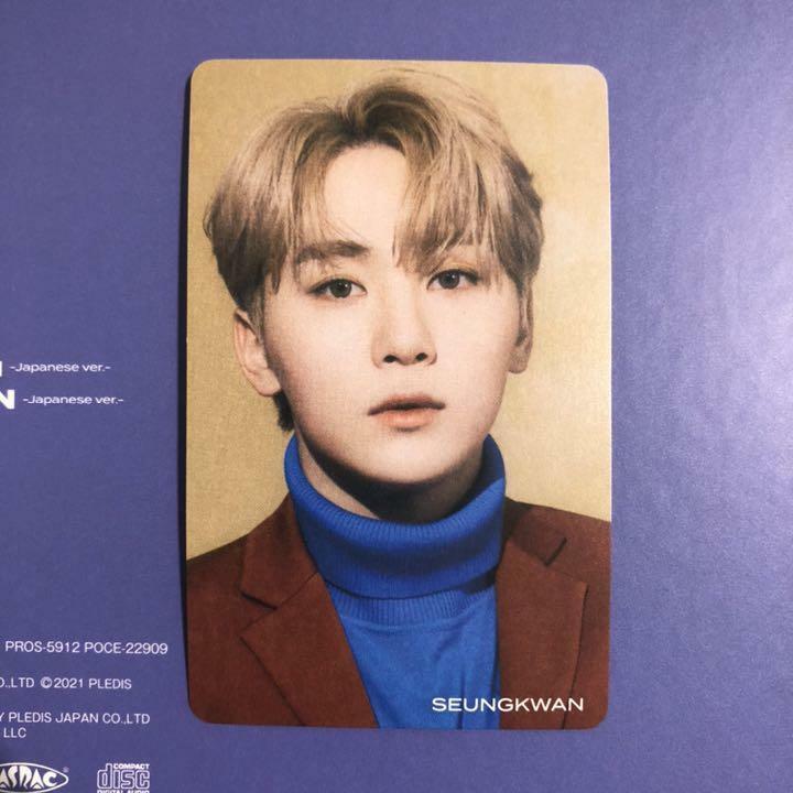 SEVENTEEN Seungkwan Tarjeta fotográfica oficial HITORIJANAI ABCD Normal CARAT PC