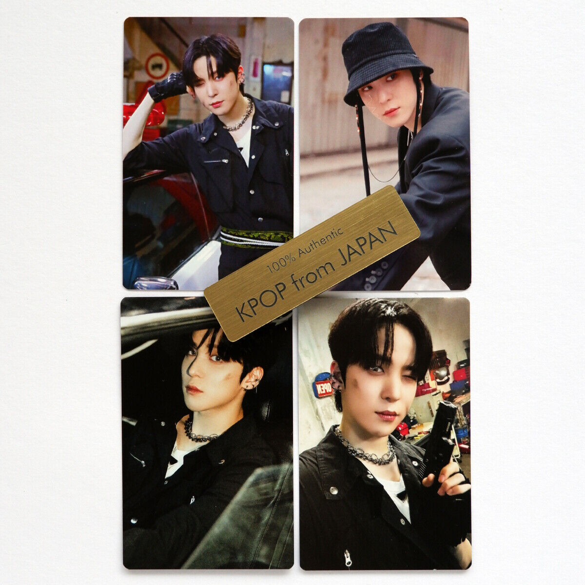 Ateez factory The World Outlaw Yunho cat makestar 3.0 photocard set