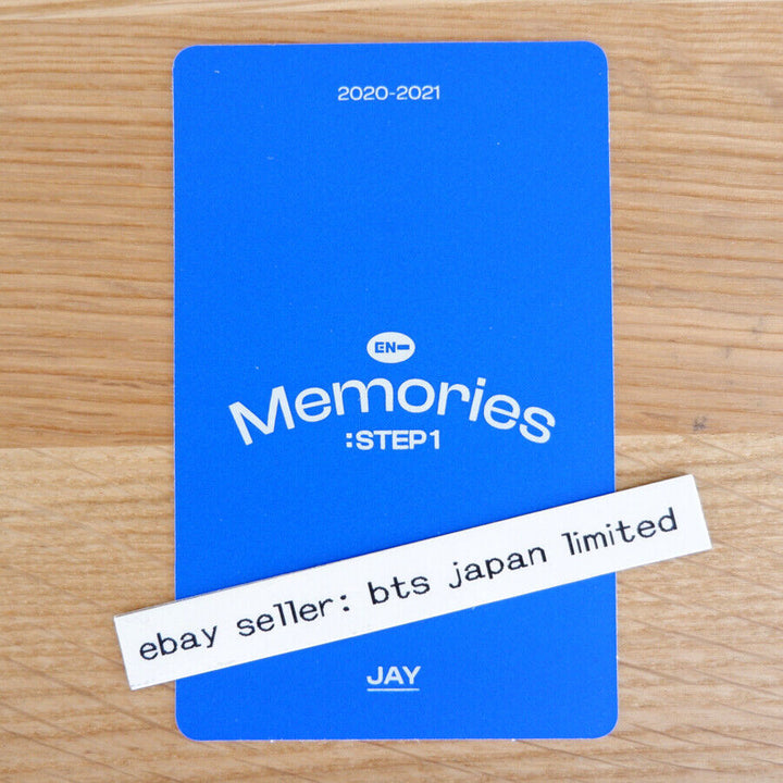 ENHYPEN JAY Memories: Paso 1 Tarjeta fotográfica oficial DVD DIGI CODE POM 