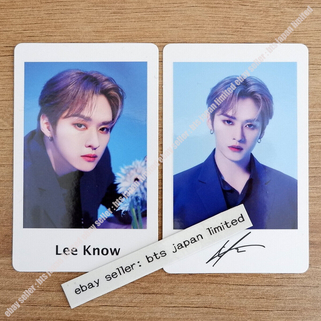 Set de tarjetas fotográficas oficiales de Stray Kids MANIAC en JAPÓN Hyunjin Felix Han Lee Know IN 