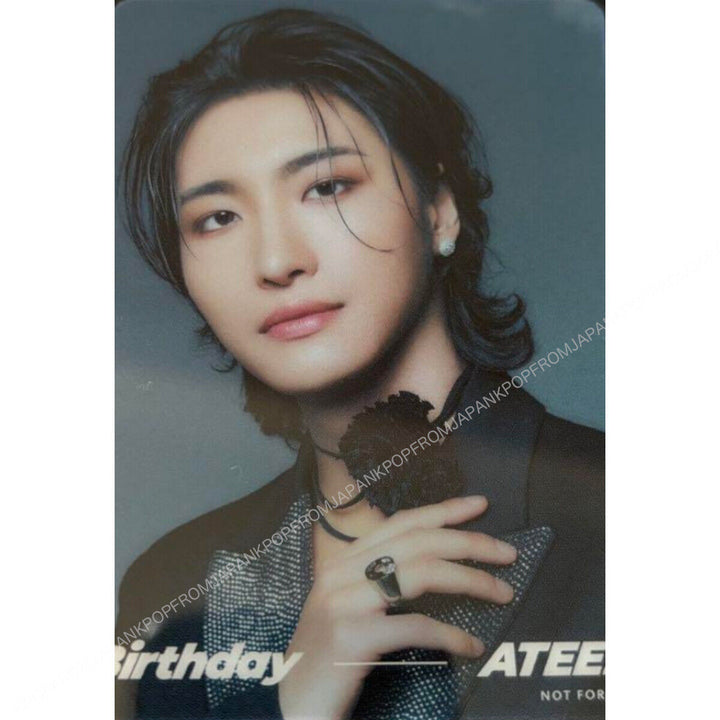 SEONGHWA ATEEZ Birthday JAPAN POB LUCKY DRAW ALBUM PHOTOCARD ATINY SOLO UMS