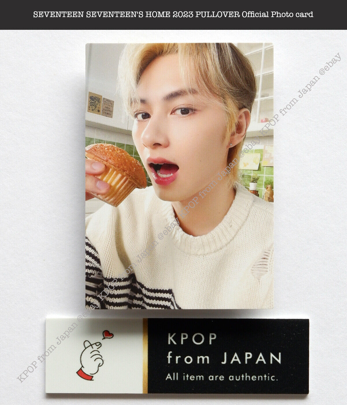 SEVENTEEN SEVENTEEN'S HOME 2023 PULLOVER Official Photocard MD