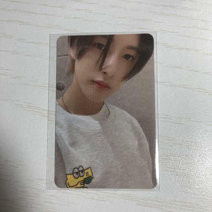 NCT DREAM Hot Sauce Renjun Official Photo card PC Crazy Bolling Chilling Cafe 7