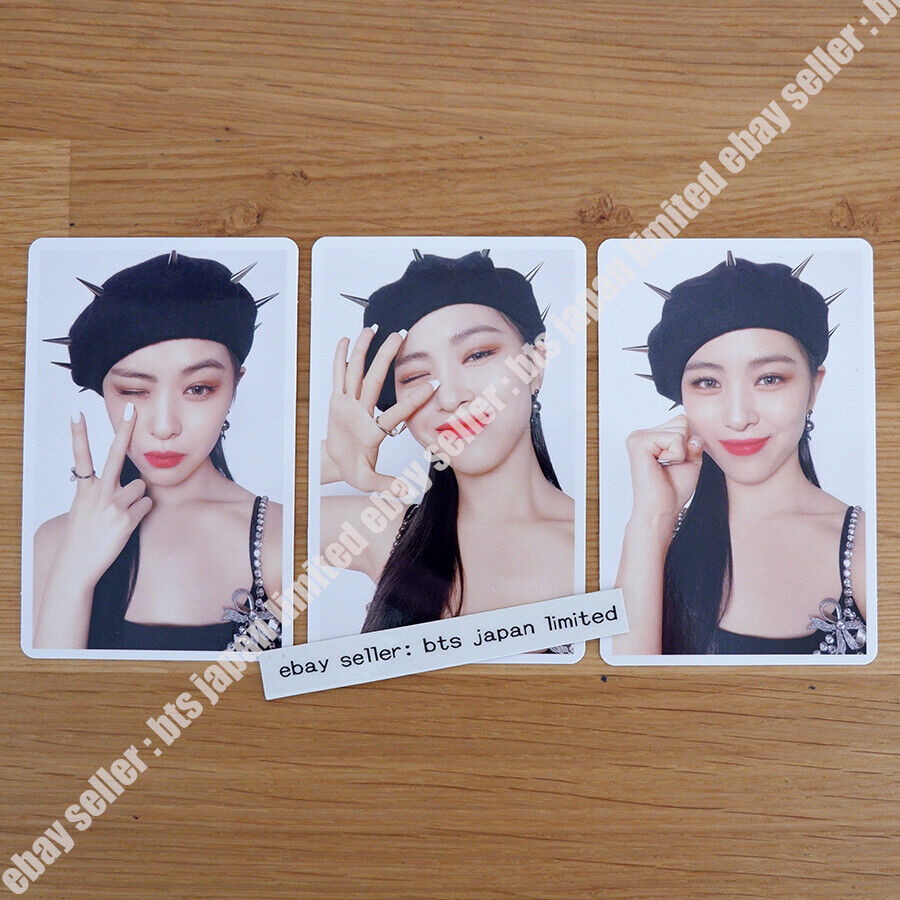 Tarjeta fotográfica ITZY Ryujin Blah Blah Blah AB Normal Japan FC MIDZY Fan Photocard 