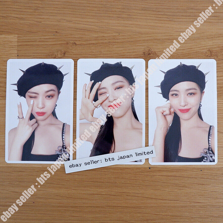 Tarjeta fotográfica ITZY Ryujin Blah Blah Blah AB Normal Japan FC MIDZY Fan Photocard 