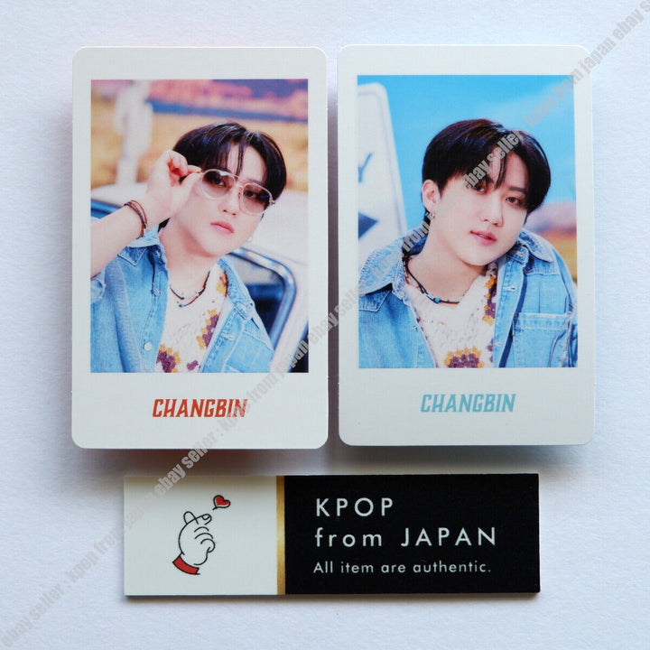 Stray kids JYP JAPAN POPUP STORE 2023 Photocard Hyunjin Felix Lee Know Bang chan