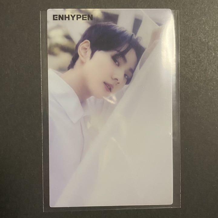 ENHYPEN JUNGWON BORDER : Hakanai Official Photo card Solo Universal weverse PC