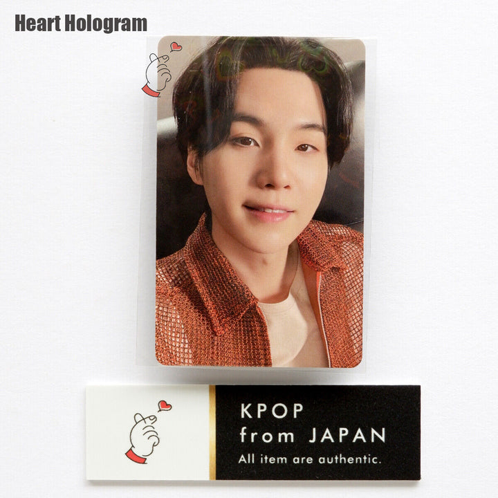 SUGA BTS AgustD D-DAY JPFC Premiering in Japan Lucky draw hologram photocard