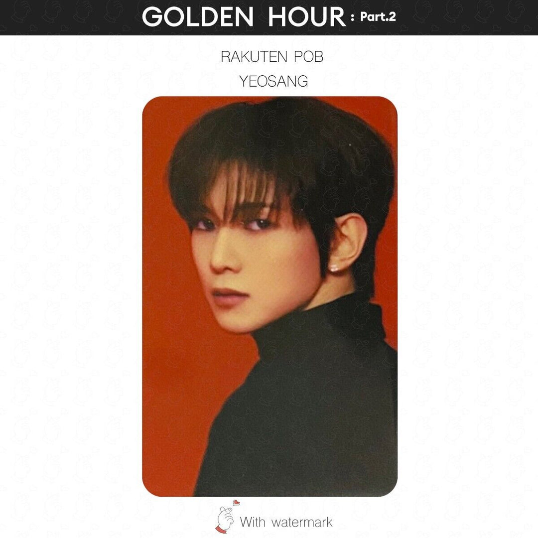 ATEEZ GOLDEN HOUR Part.2 JAPAN STORE BENEFIT POB PHOTOCARD JPFC UMS HMV pt2