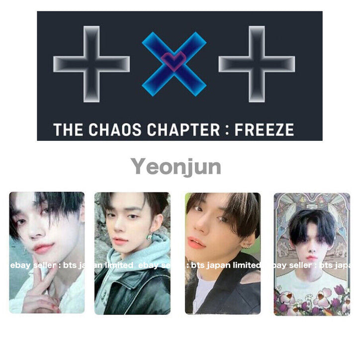 MAÑANA X JUNTOS El Capítulo del Caos: Freeze Yeonjun Tarjeta fotográfica oficial TXT 