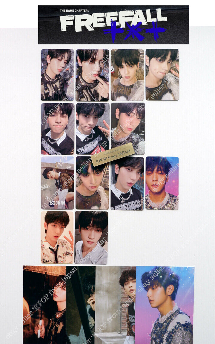 Soobin TXT The Name Chapter: FREEFALL GRAVITY Photocard UMS Weverse Lucky draw