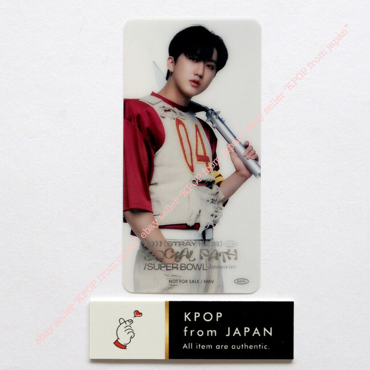 Changbin Stray Kids Social Path Official Photocard JAPAN POB FC Photo card Fan