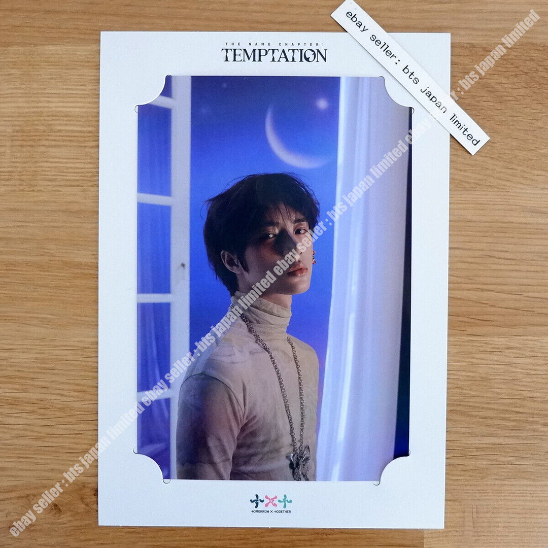 TXT EL NOMBRE CAPÍTULO: TENTACIÓN CANCIÓN DE NENA Weverse POB tarjeta fotográfica Yeonjun Soobin 