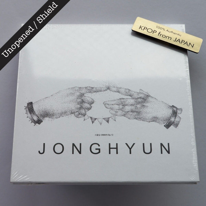 Unopened JONGHYUN SHINee Story Op.1 Solo Album Collection CD Korea ver. Shield