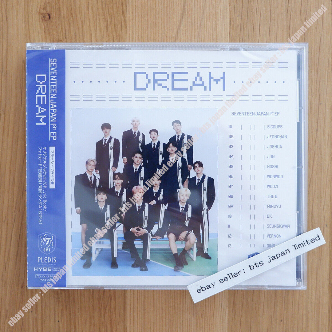 SEVENTEEN DREAM Japan Limited A / B / C / D / S / F / CARAT Club de fans 