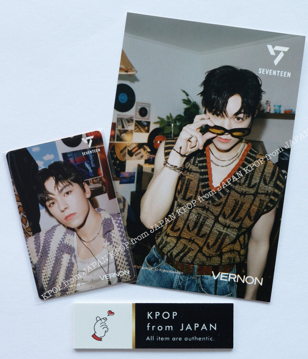 SEVENTEEN AM5:26Ver. ECO-FRIENDLY Japan Edition Mini Poster + Photocard set