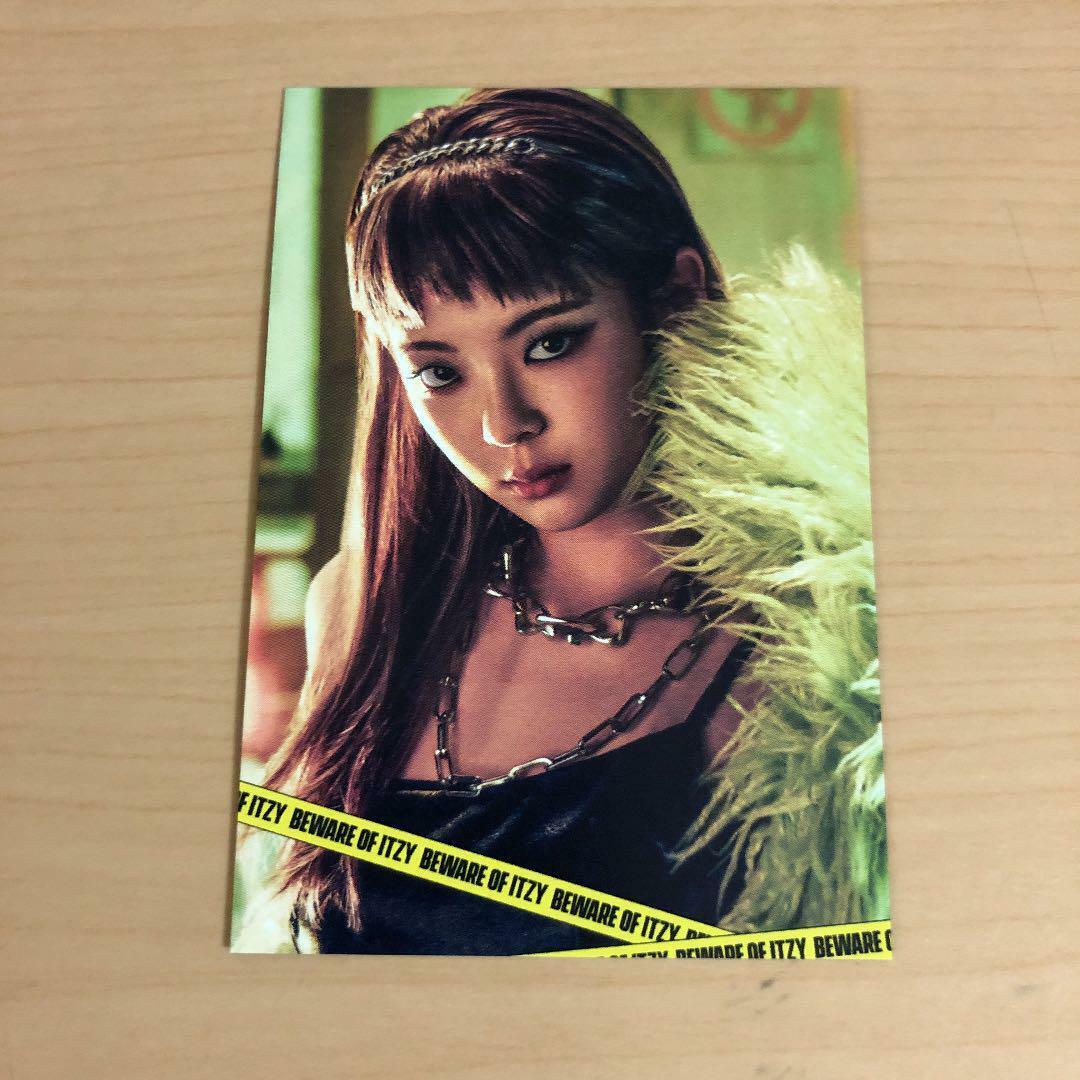 ITZY LIA GUESS WHO TOWER RECORDS Juego oficial de 4 tarjetas Tarjeta fotográfica Tarjeta fotográfica 