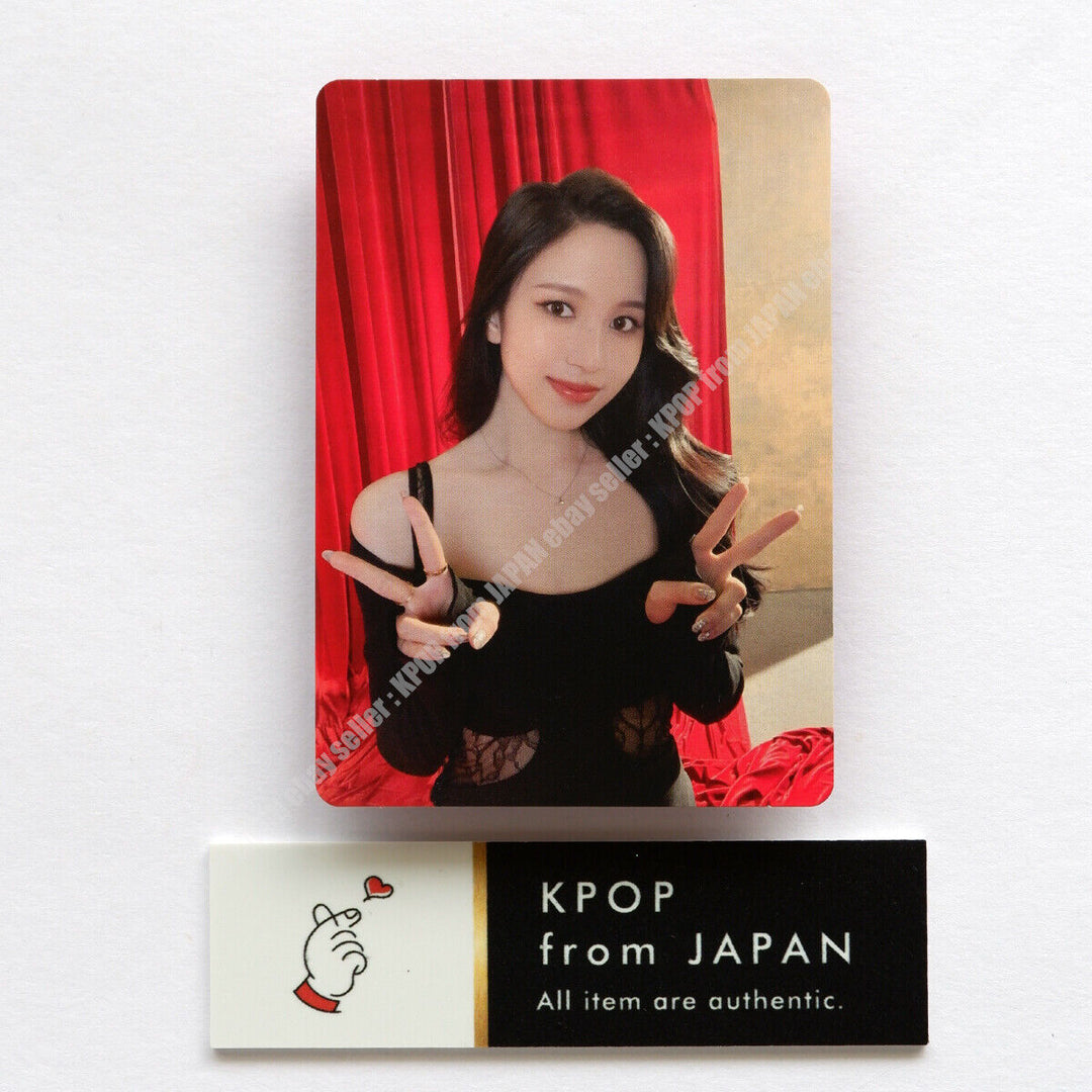 MINA Masterpiece MISAMO Tarjeta fotográfica oficial del sorteo de la suerte Japón 1er álbum TWICE 