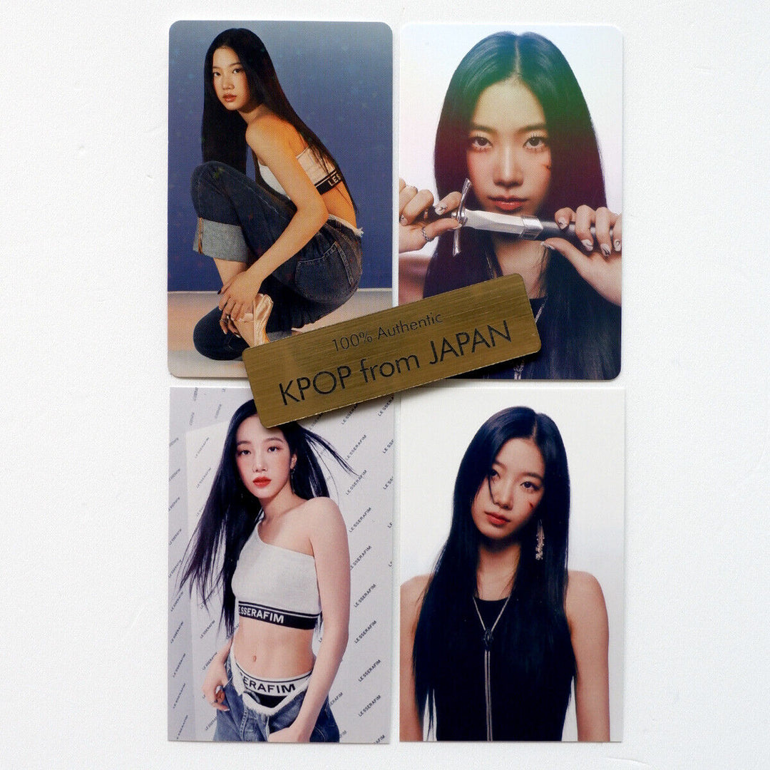 KAZUHA LE SSERAFIM UNFORGIVEN POB Photocard weverse Universal music japan UMS