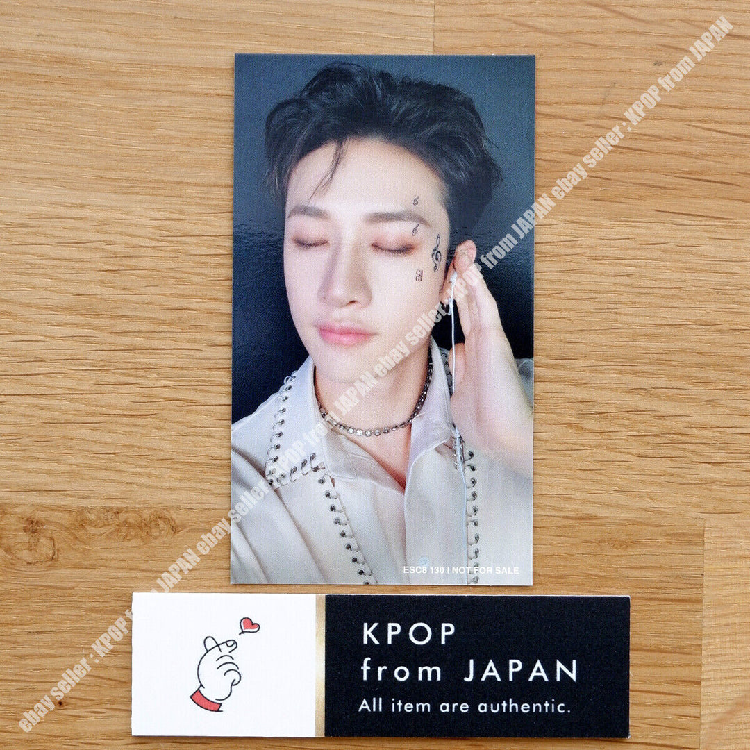 Bang Chan Stray Kids THE SOUND Official Photocard JAPAN POB FC Photo card Fan