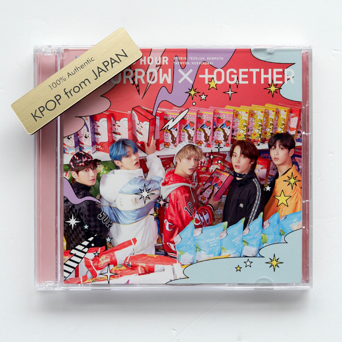 TXT MAGIC HOUR TOMORROW x TOGETHER CD Yeonjun Soobin Beomgyu Taehyun –  world-store