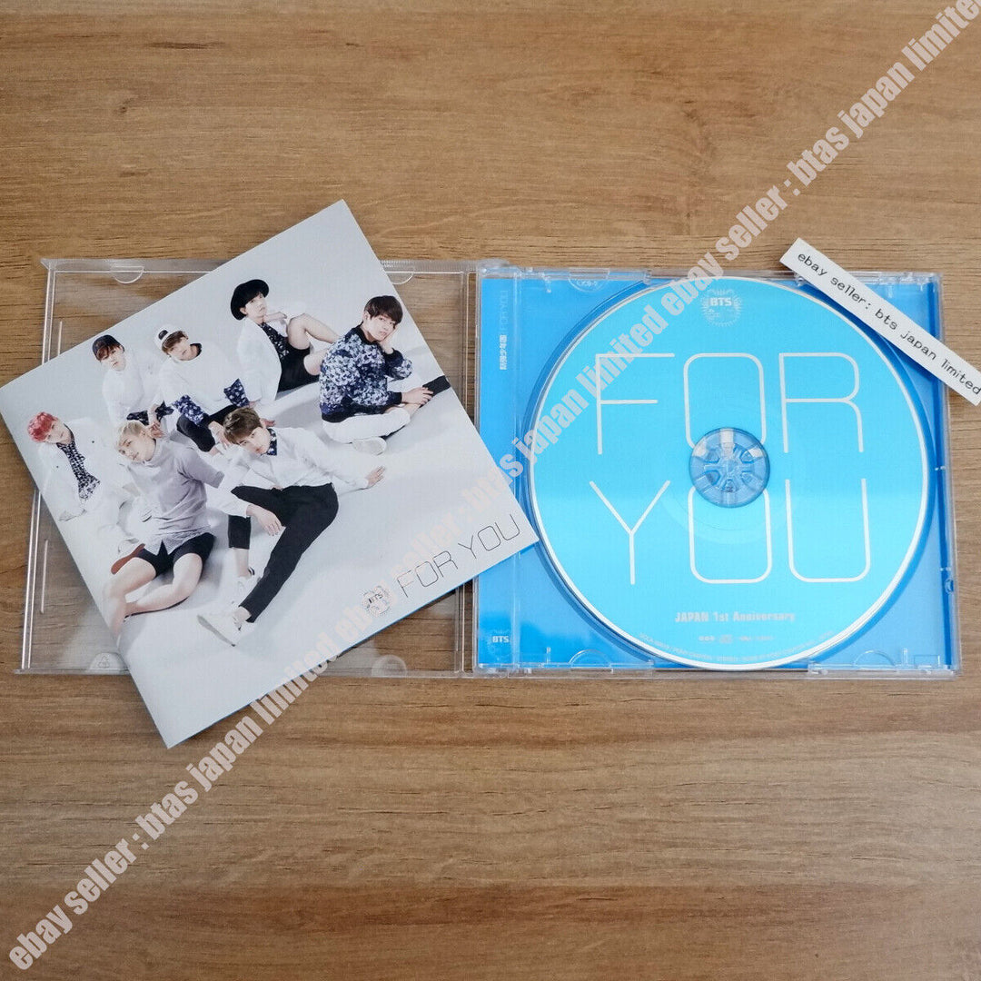 BTS FOR YOU Official Japanese Ver. Limited Edition A B 1st Anniversary CD DVD