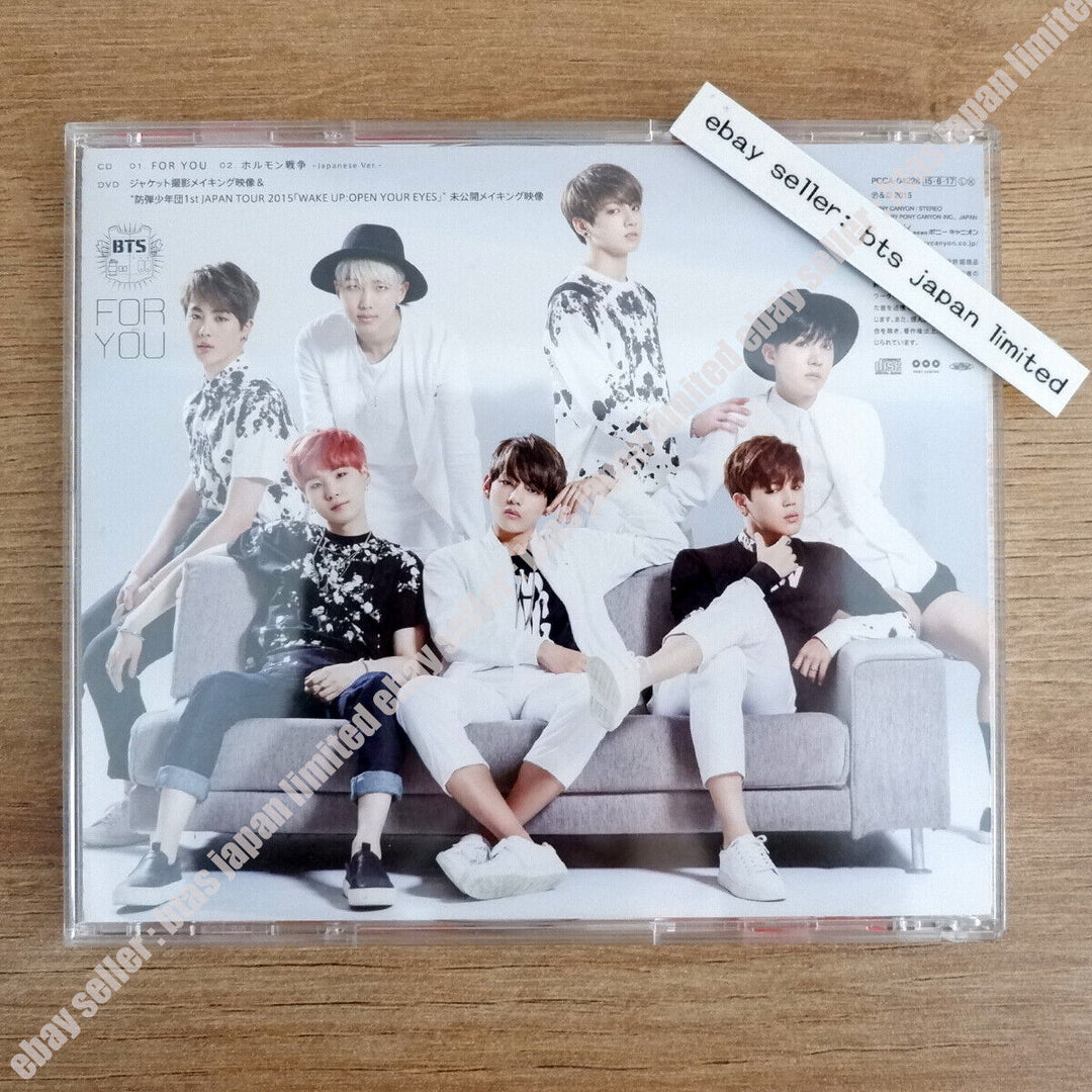 BTS FOR YOU Official Japanese Ver. Limited Edition A B 1st Anniversary CD DVD