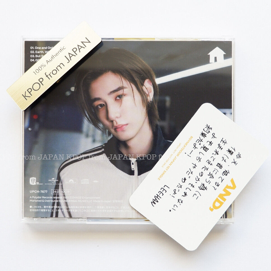 BOYNEXTDOOR AND, AND Japan SOLO CD + Photocard set JAEHYUN TAESUN LEEHAN SUNGHO