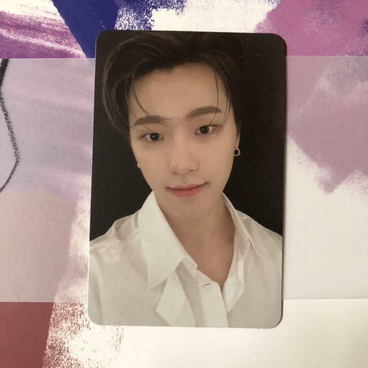 Tarjeta fotográfica oficial de Seventeen Dino Your Choice Un lado Otro lado Al lado de la PC 