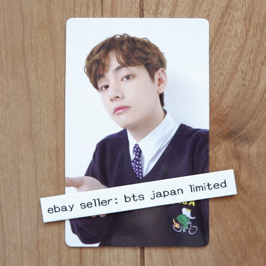 BTS W member benefits for JAPAN FC and mobile members Official Photo card Fan