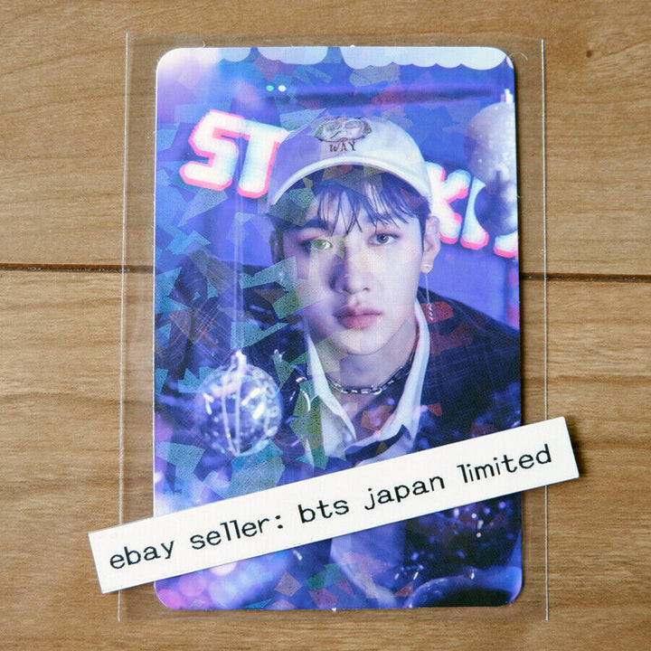 Stray Kids Bang Chan Christmas EveL Official Photocard CONCEPT GLITTER POB PC